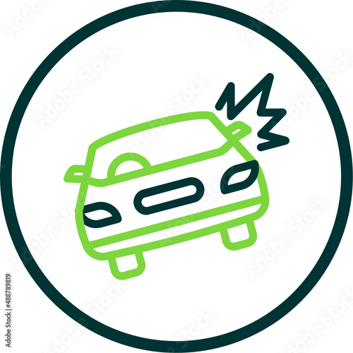 Car Crash Icon