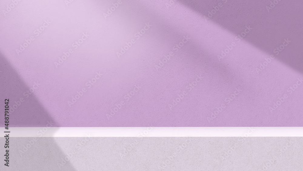 Obraz premium Product background using 3D rendering and geometry. background for products mockup presentation. 3d rendering illustration.