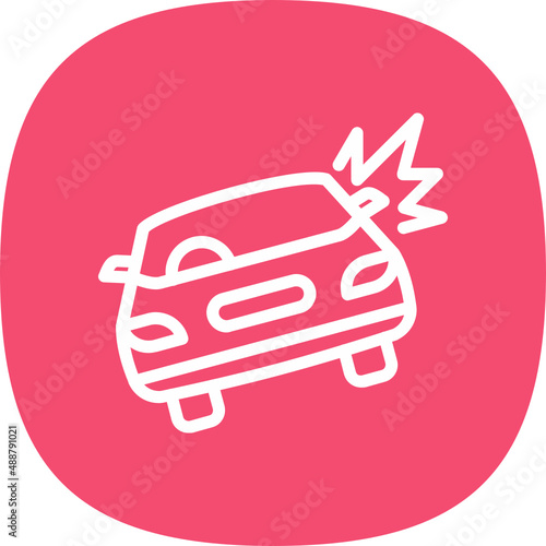 Car Crash Icon