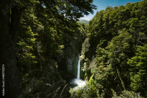 Waterfall in the forest.   © MG