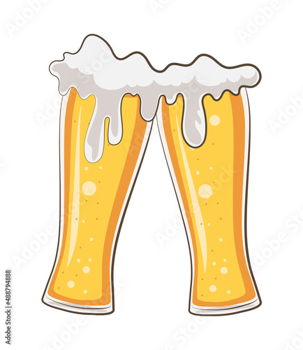 cheers beers glasses