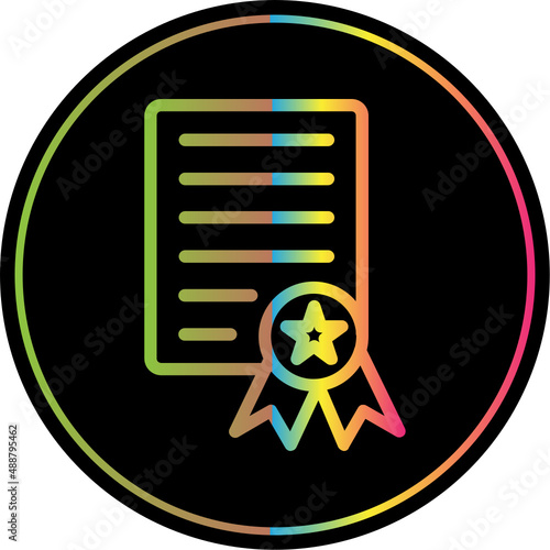 Certificate Icon