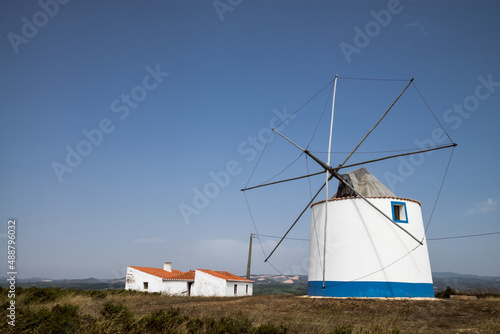 windmill in portugal