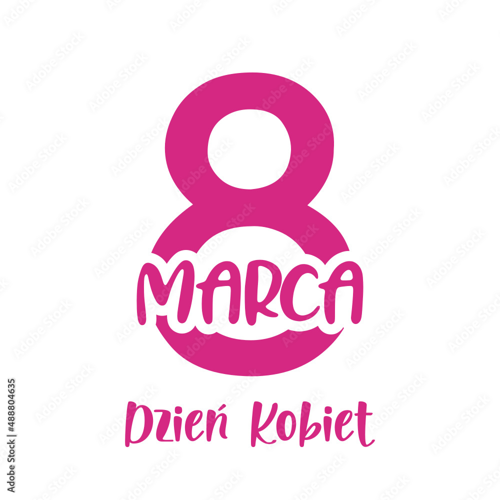 8 Marca, Dzień Kobiet. Dzień Kobiet. Wektor 8 Marca, Dzień Kobiet. Dzień Kobiet. Wektor