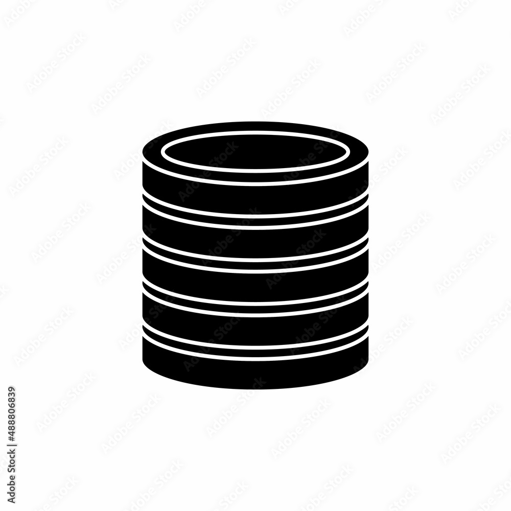 Money coin icon design template illustration vector Money coin icon design template illustration vector