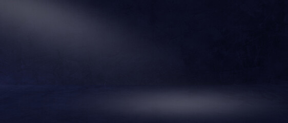 dark blue background with light