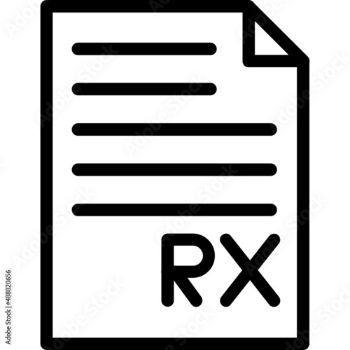File Prescription Icon