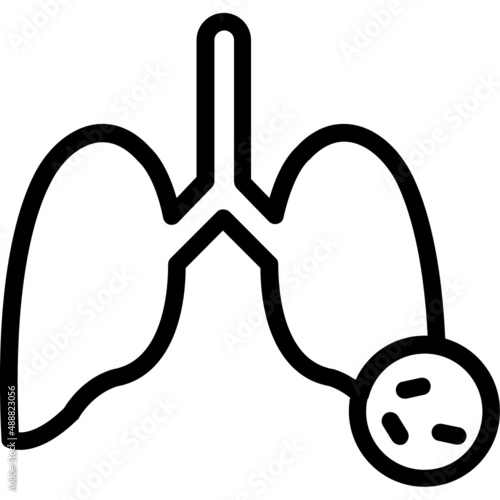 Lungs Virus Icon