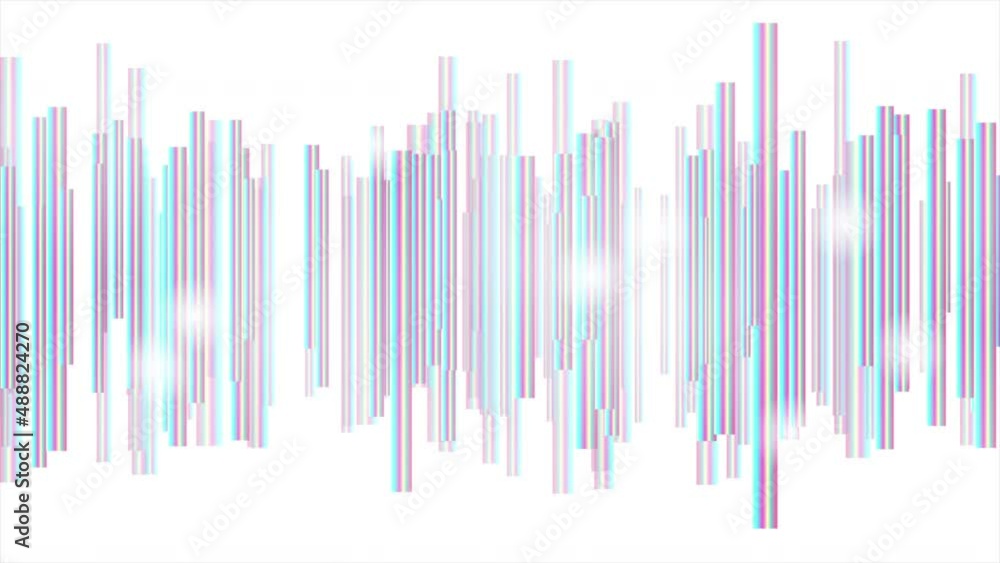 Holographic minimal stripes geometric abstract tech motion background. Seamless looping. Video animation Ultra HD 4K 3840x2160 Holographic minimal stripes geometric abstract tech motion background. Seamless looping. Video animation Ultra HD 4K 3840x2160