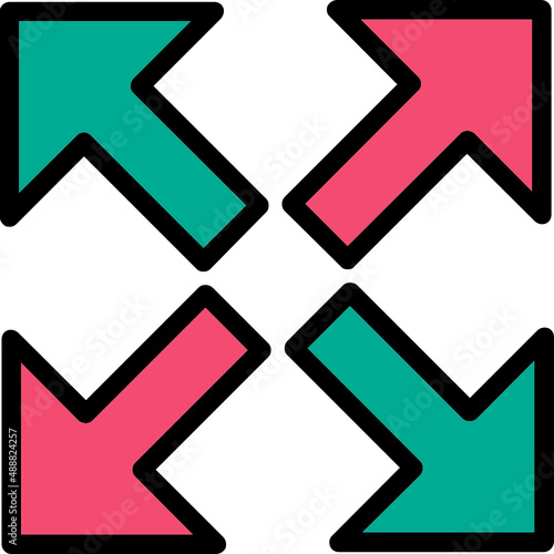 Expand Arrows Alt Icon