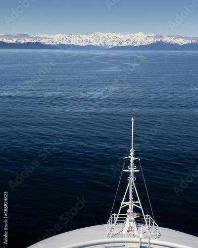 Picture taken from a cruise ship sailing to Alaska