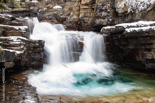 Waterfalls - Johnston Canyon, Banff National Park, Alberta, Canada