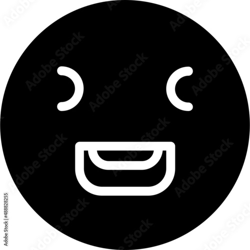 Laugh Squint Icon