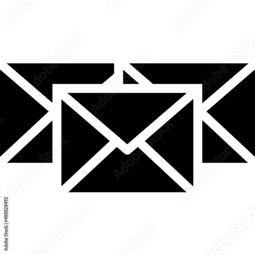 Mail Bulk Icon