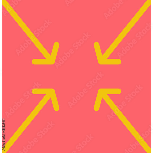 Compress Arrows Alt Icon