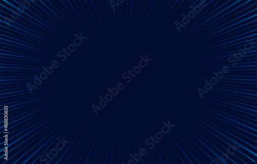 dark blue comic zoom lines background