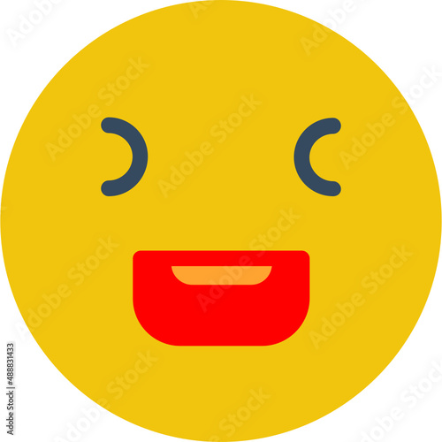 Laugh Squint Icon