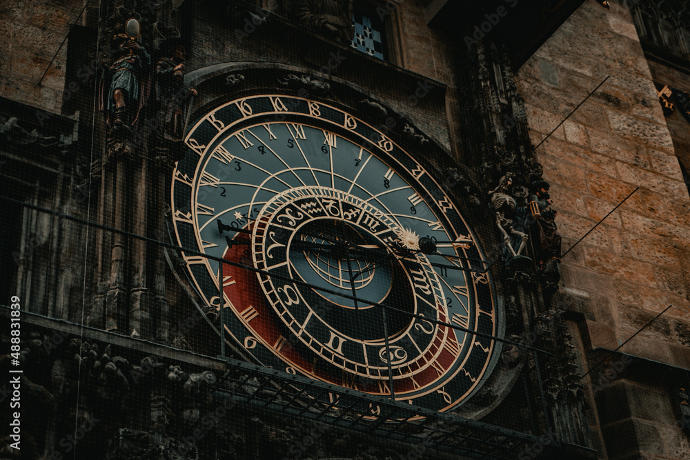 Obraz premium Astronomical clock Prague old town