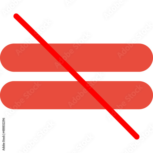 Not Equal Icon