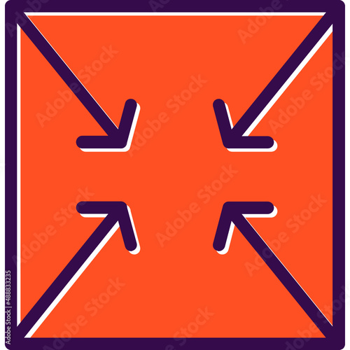 Compress Arrows Alt Icon