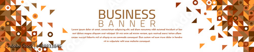 Abstract geometric design banner web template. Vector liquid shape layout banners. Template ready for use in web or print design. Background