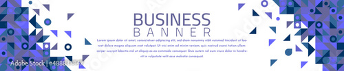 Abstract geometric design banner web template. Vector liquid shape layout banners. Template ready for use in web or print design. Background