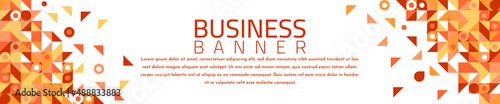 Abstract geometric design banner web template. Vector liquid shape layout banners. Template ready for use in web or print design. Background