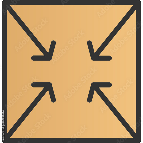 Compress Arrows Alt Icon