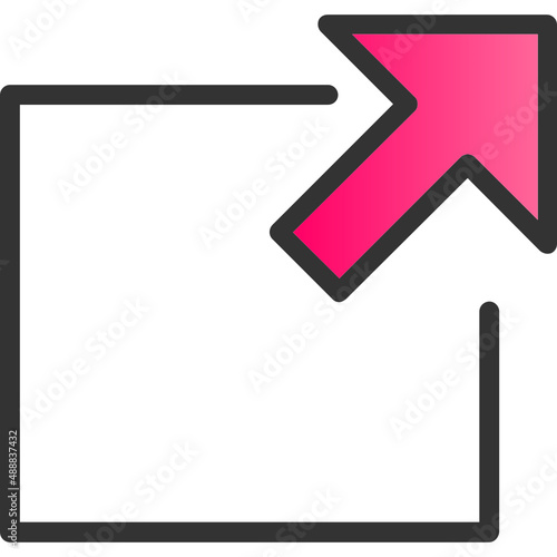 External Link Square Alt Icon