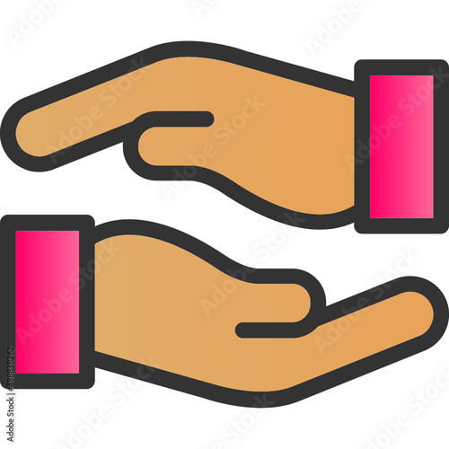Hands Helping Icon