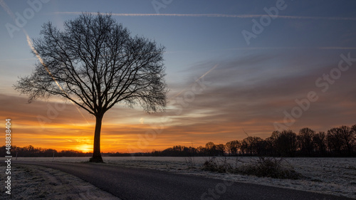 Sonnenaufgang in Hilvarenbeek - Niederlande