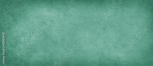 Green paper texture banner background