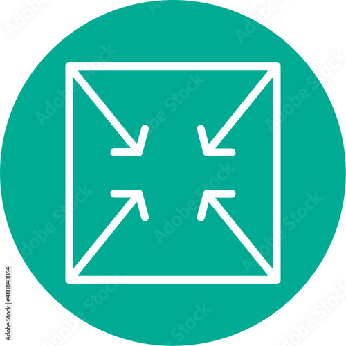 Compress Arrows Alt Icon
