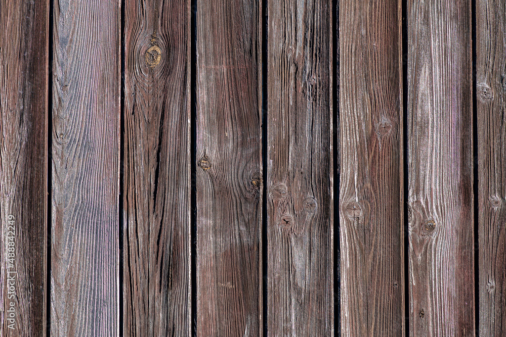 Fototapeta premium tło z drewnianych starych desek pionowych 