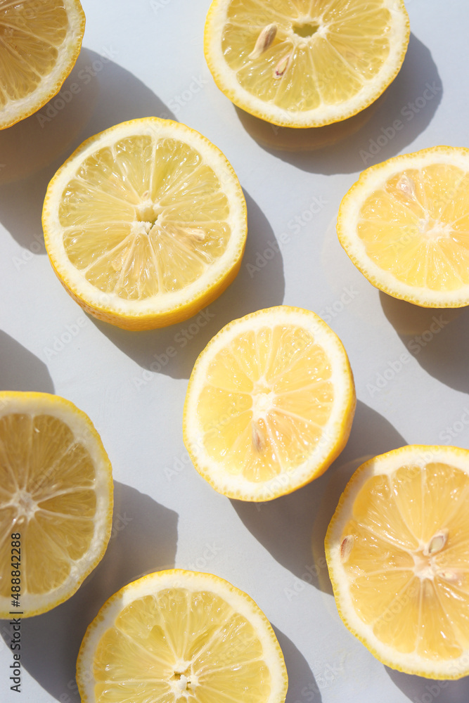 cut lemon ingredient