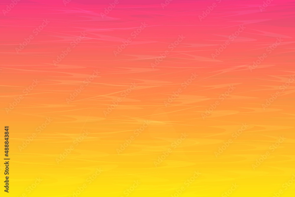 Pink and yellow gradient sky texture background. Vector illustration ...