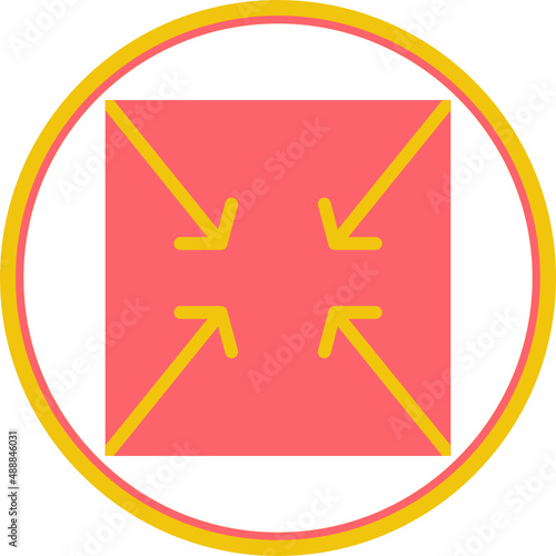 Compress Arrows Alt Icon