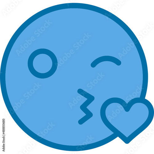 Kiss Wink Heart Icon