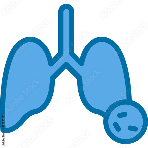 Lungs Virus Icon
