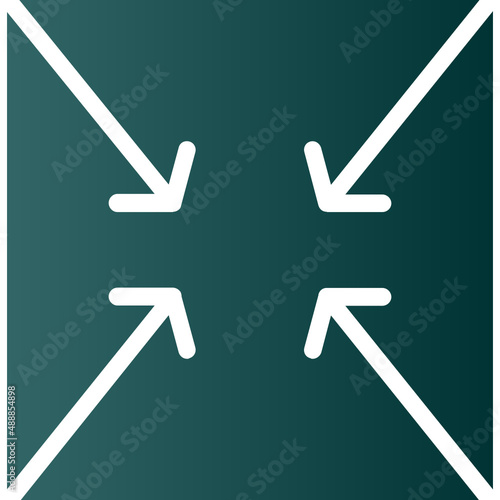 Compress Arrows Alt Icon