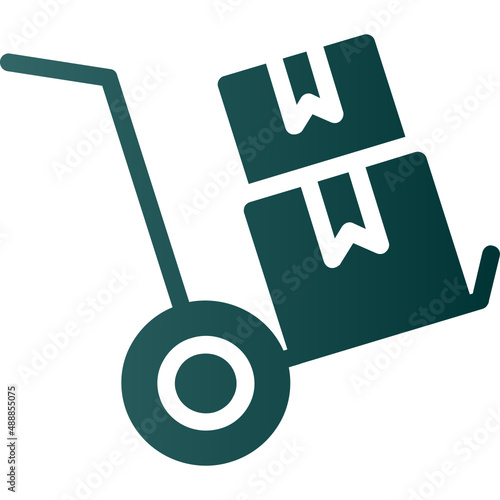 Dolly Flatbed Icon