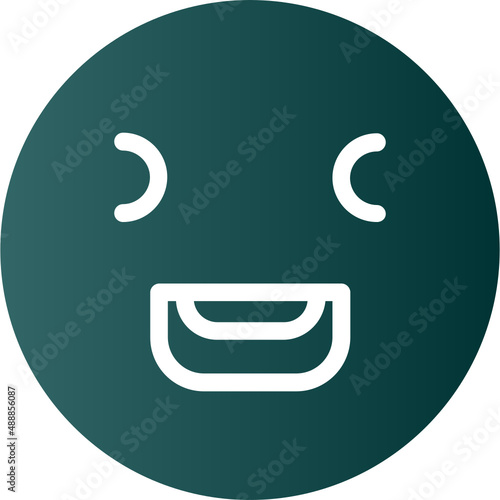 Laugh Squint Icon