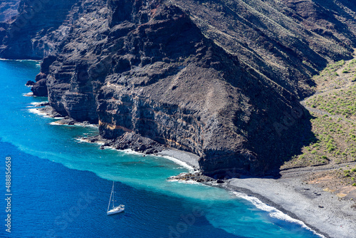 SAN SEBASTIAN, LA GOMERA, Kanarische Inseln: Wanderung an der Küste Richtung Playa de la Guancha photo