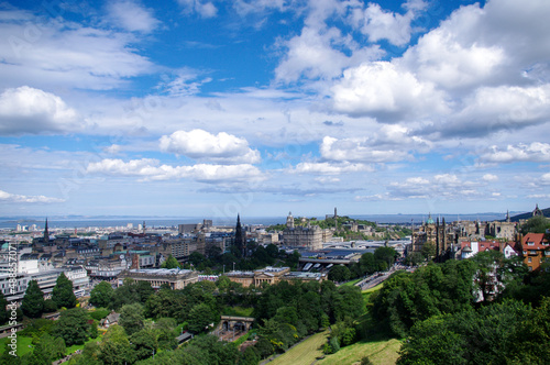Edinburgh Scotland cityscape