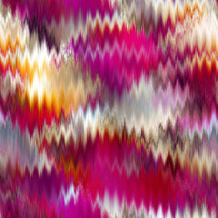 Fotobehang Boho stijl patronen Golvend tie dye boho zomerpatroon  © Nautical