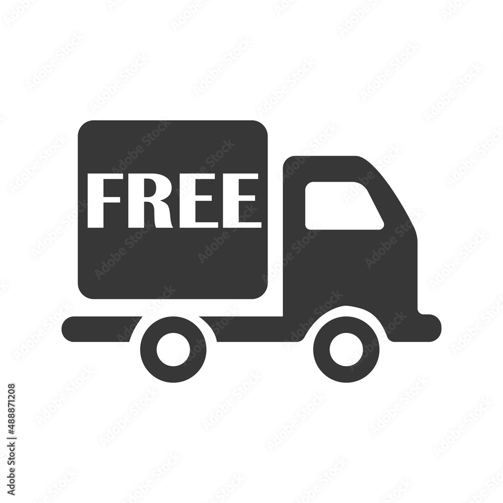 delivery icon on white background, vector illustration delivery icon on white background, vector illustration