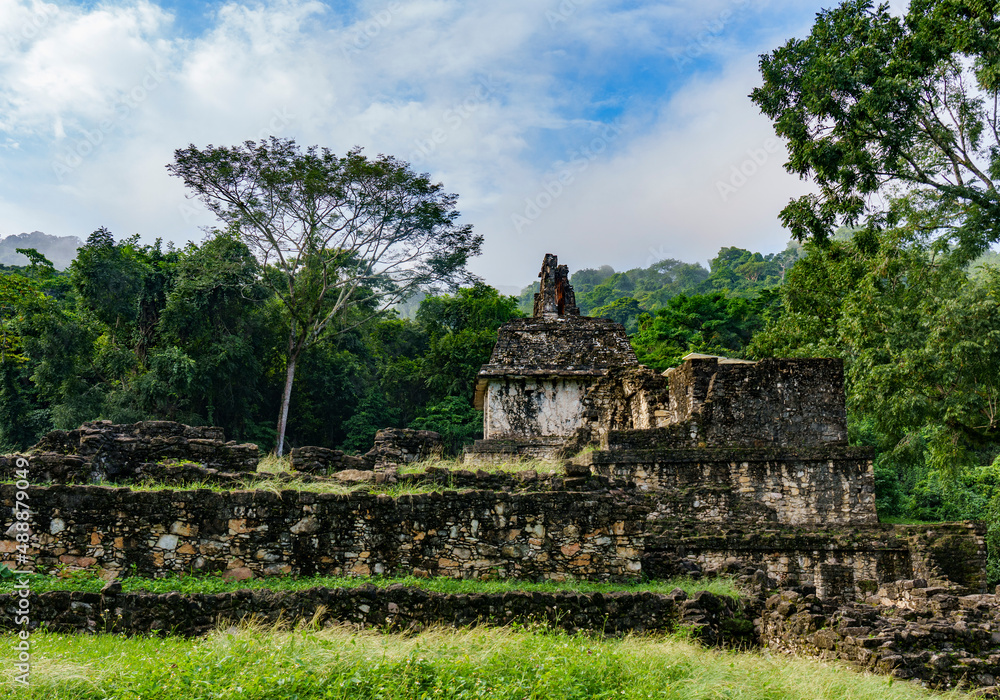 Mayan ruins in Palanque, Mexico