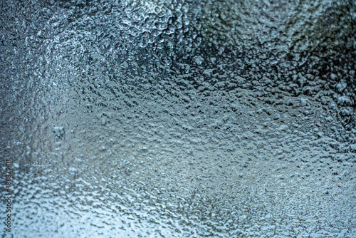 Ice on a window 