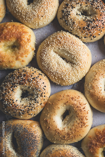 Fresh bagels