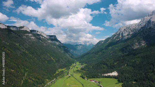 I take some aerial shots with my quadcoper in 4K at the austria mountains photo